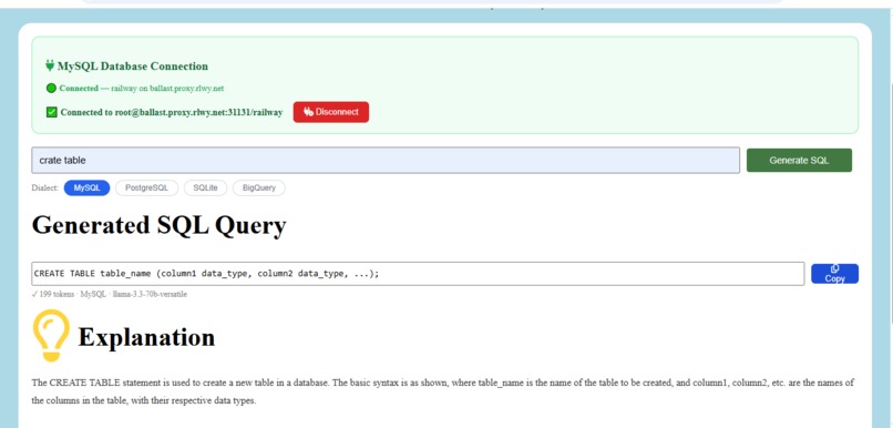 SQL Genie – screenshot 3