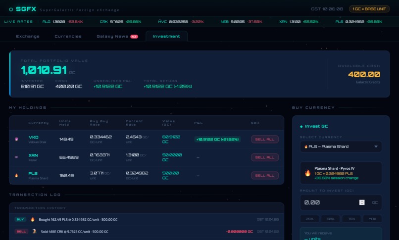 SuperGalactic Foreign Exchange – screenshot 2