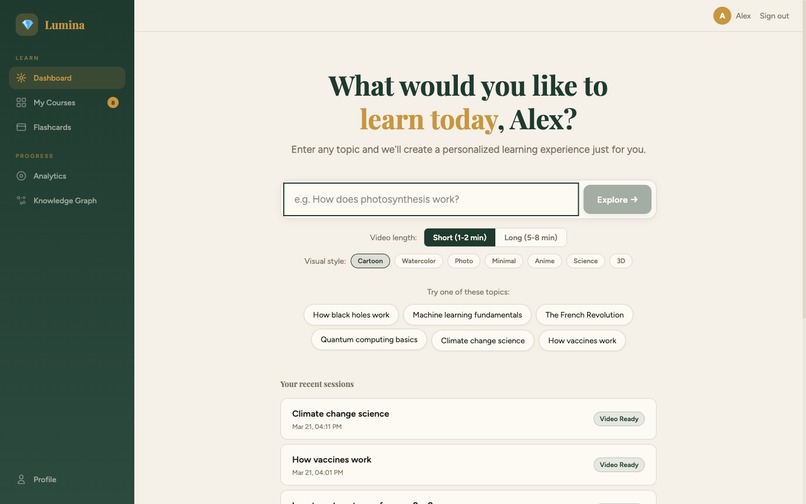 Lumina – screenshot 3