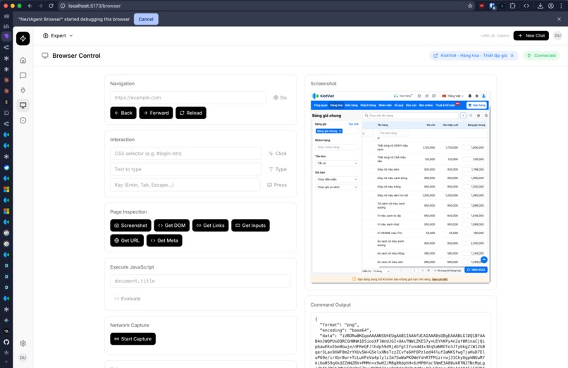 NextAgent – screenshot 4