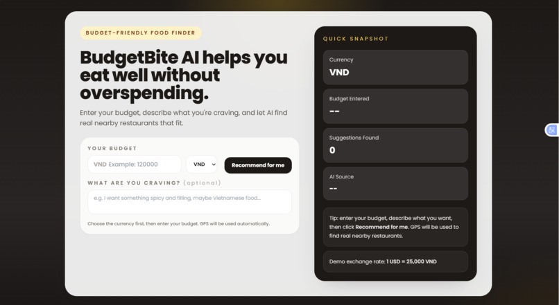 MealMatch – screenshot 1