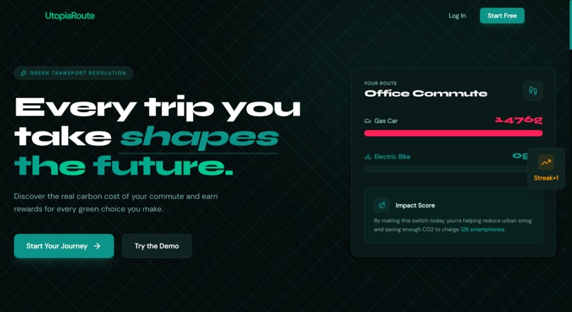 UtopiaRoute – screenshot 2