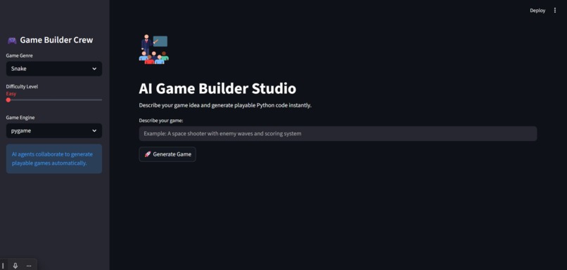 game-builder-by-crew – screenshot 1