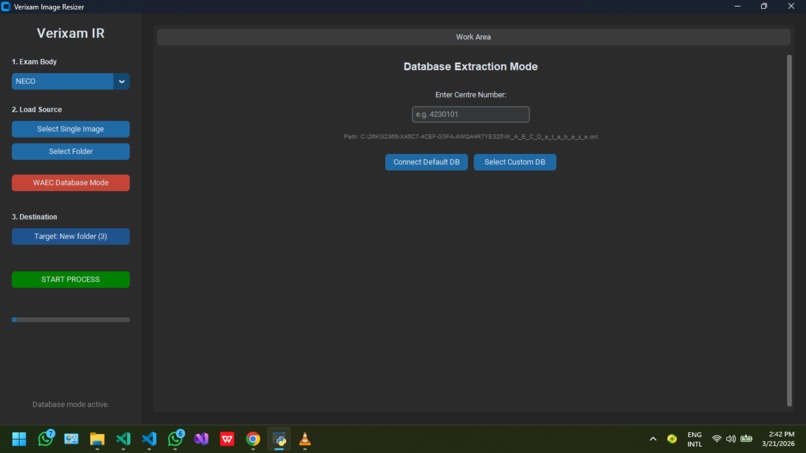 VerixamIR – screenshot 1