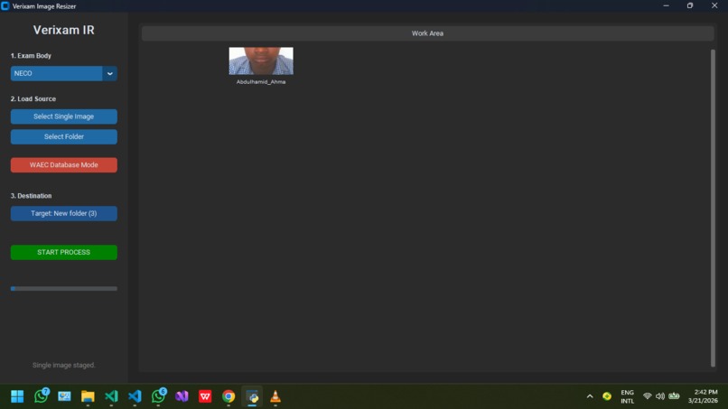 VerixamIR – screenshot 2
