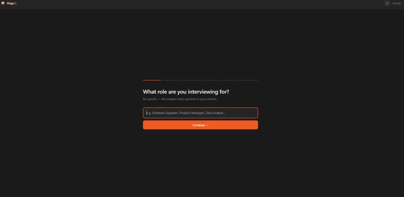 PrepAI – screenshot 2