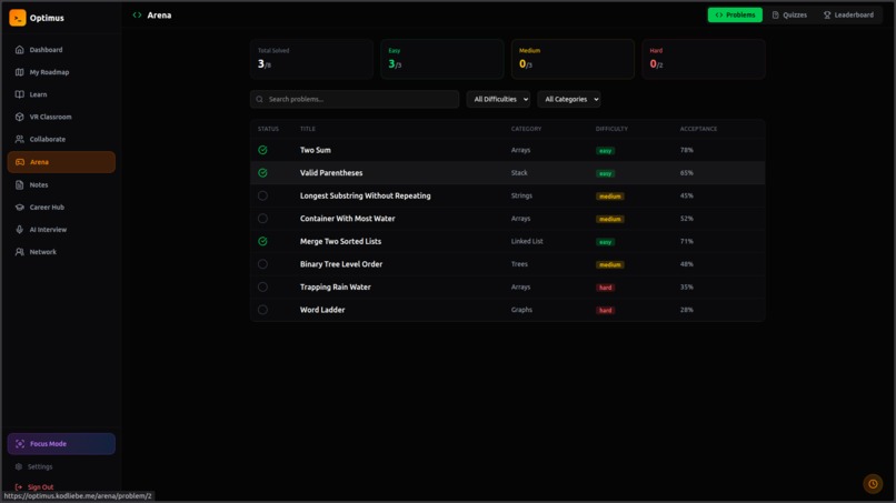 optimus – screenshot 6