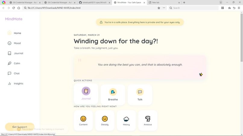 MindMate – screenshot 1