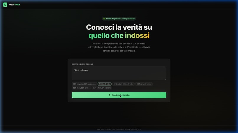 WearTruth – screenshot 1