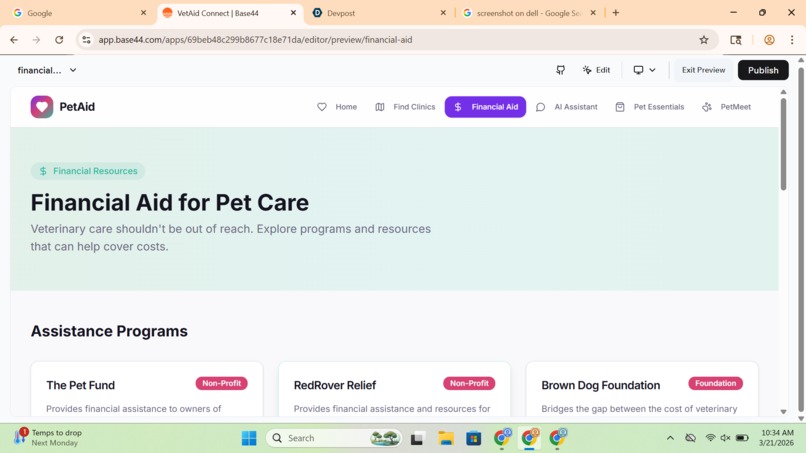 Pet Aid – screenshot 2