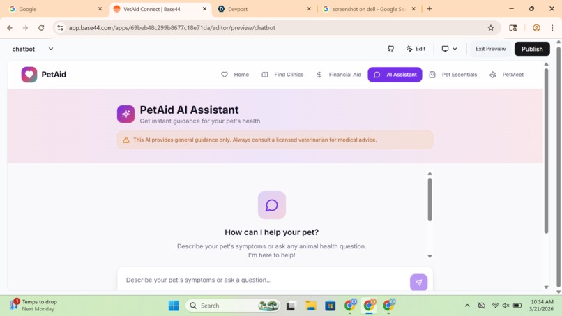 Pet Aid – screenshot 3