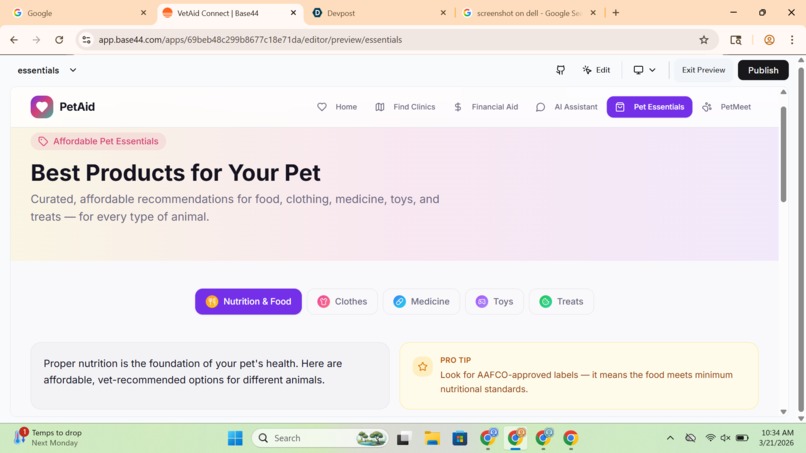 Pet Aid – screenshot 4