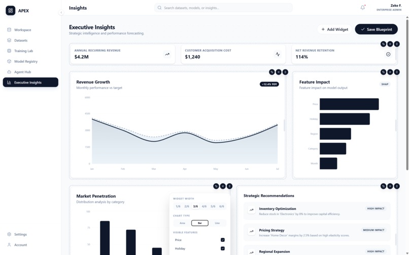 APEX: Autonomous Platform for Enterprise eXcellence – screenshot 4