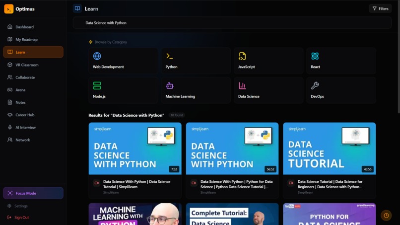 optimus – screenshot 17