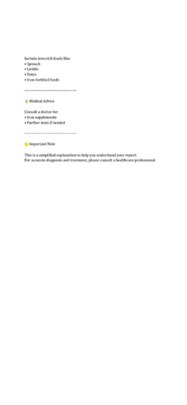Medical report translator  – screenshot 8