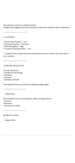 Medical report translator  – screenshot 7