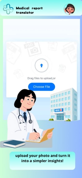 Medical report translator  – screenshot 4