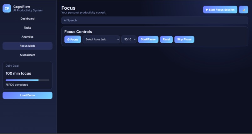 CogniFlow AI – screenshot 1