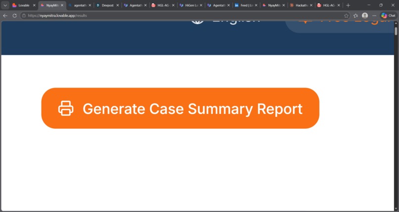 Nyay Mitra AI — Free AI Legal Rights Assistant  – screenshot 2