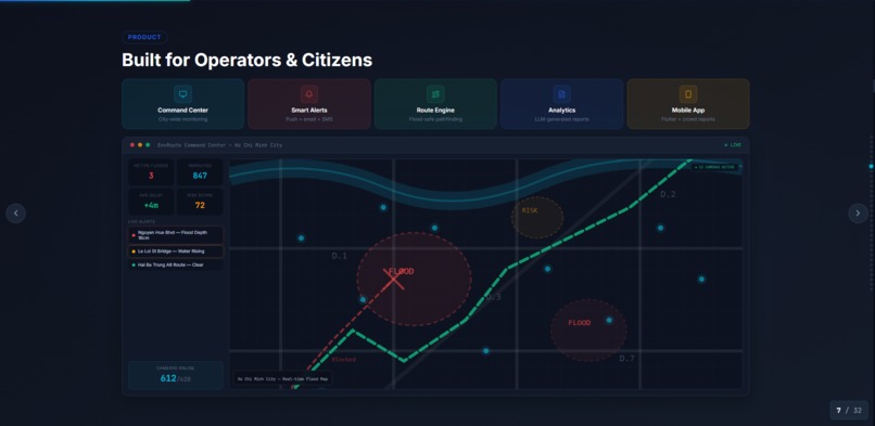 EnvRoute – screenshot 1