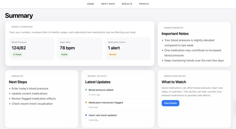 ViTAL Track – screenshot 1