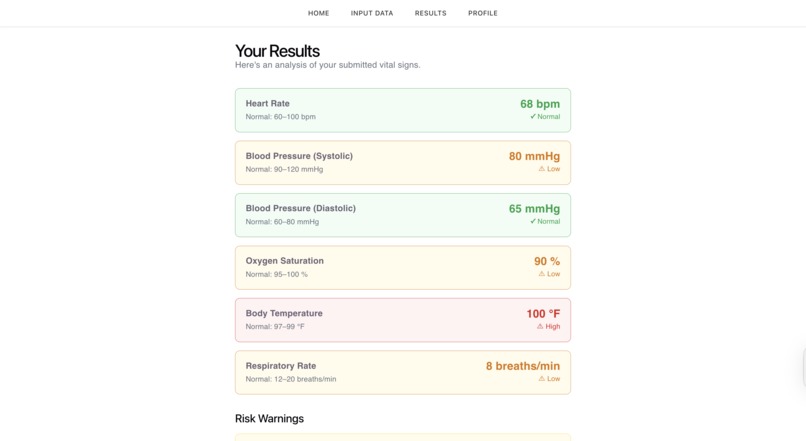 ViTAL Track – screenshot 5