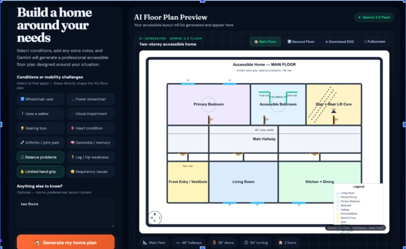SafeSpace – screenshot 1