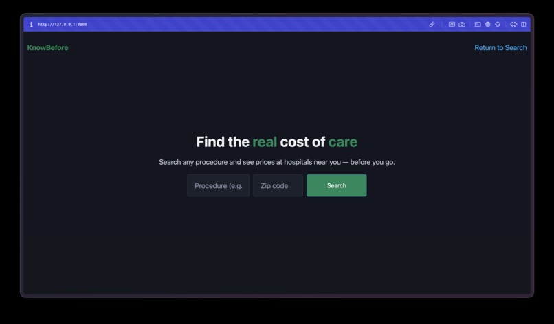 KnowBefore – screenshot 1
