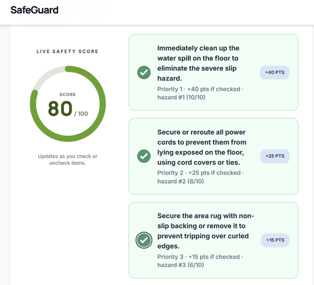 SafeGuard – screenshot 2