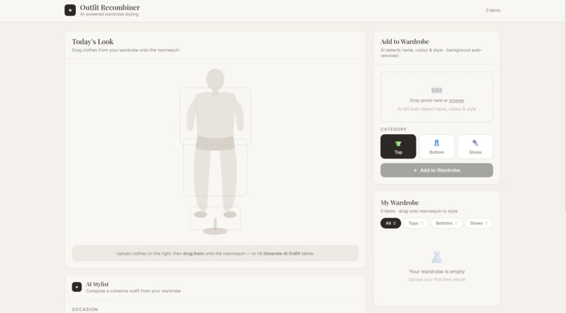Outfit Combiner – screenshot 1
