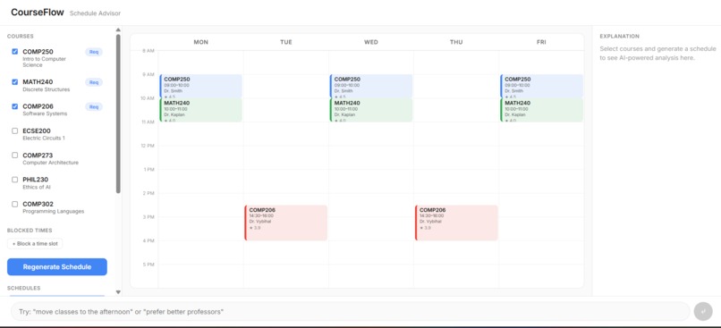 CourseFlow – screenshot 1