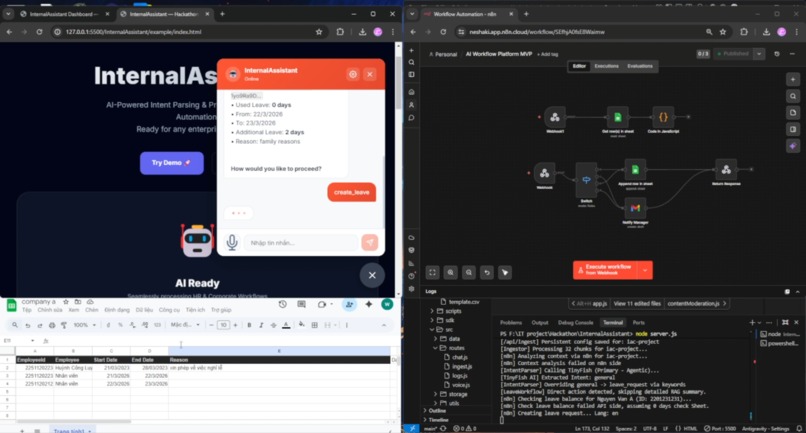 Internal Assistant  – screenshot 1