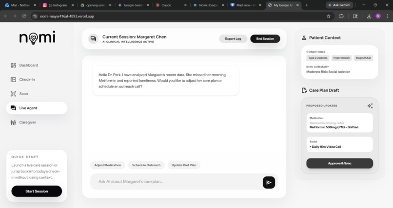 Nomi – screenshot 1