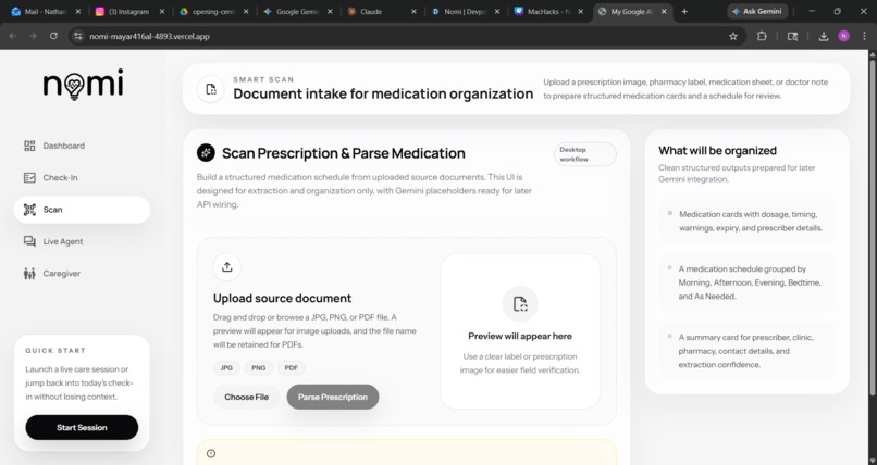 Nomi – screenshot 2