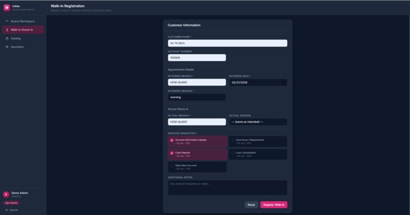 FairQ – screenshot 2