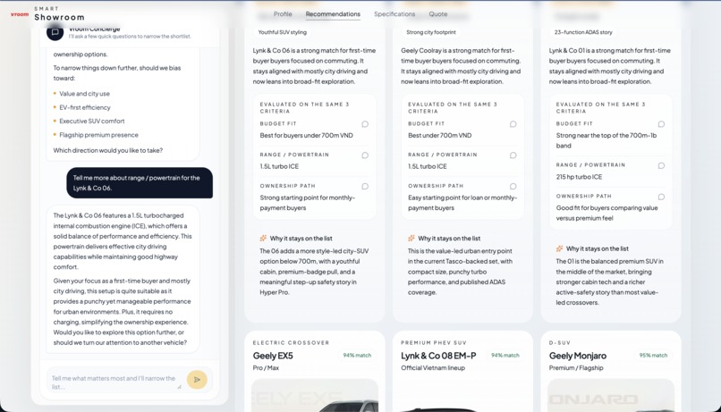 Vroom – screenshot 2