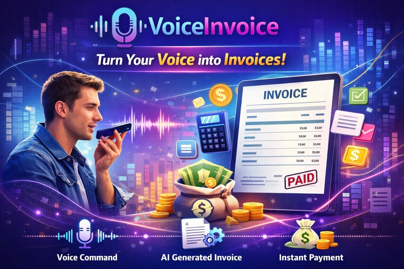 VoiceInvoice – screenshot 1