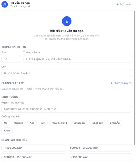  EduPath: AI-Powered Educational Consulting Automation – screenshot 2