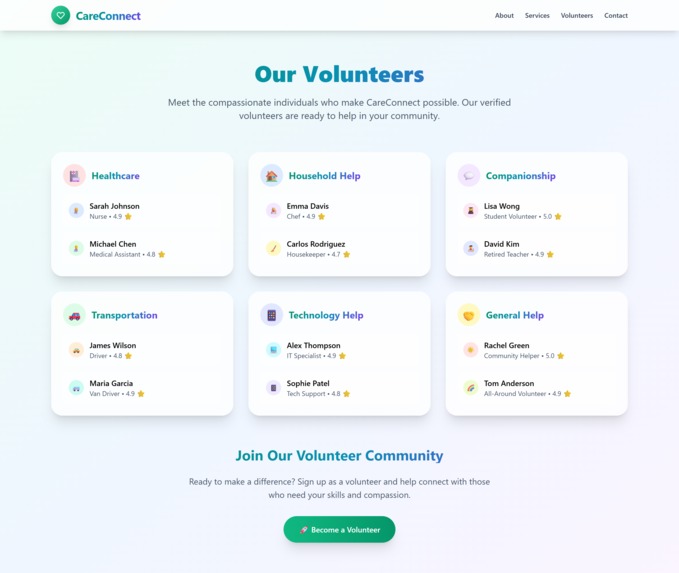 CareConnect - Senior Support Network – screenshot 2