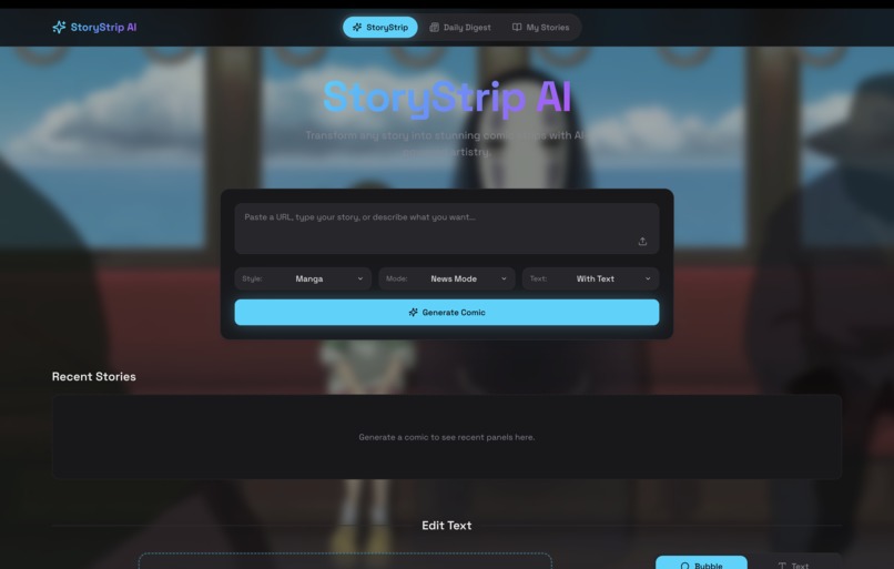 StoryStrips – screenshot 1