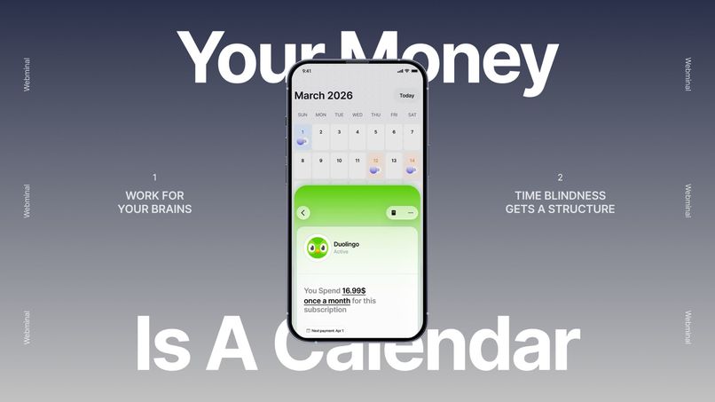 Webminal - Money Calendar – screenshot 4