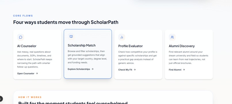 ScholarPath – screenshot 2