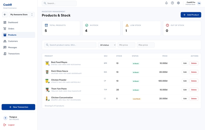 Cashr – screenshot 9