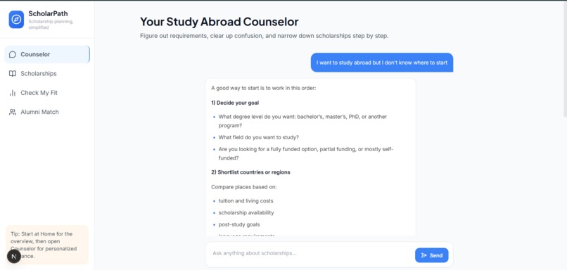 ScholarPath – screenshot 3