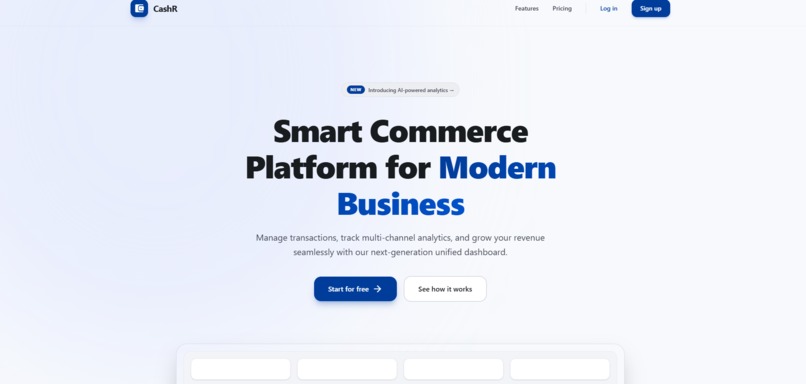 Cashr – screenshot 1