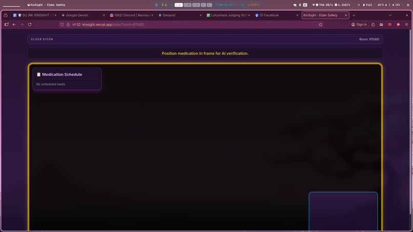 KinSight: Elder Behavioral Safety Intelligence – screenshot 3