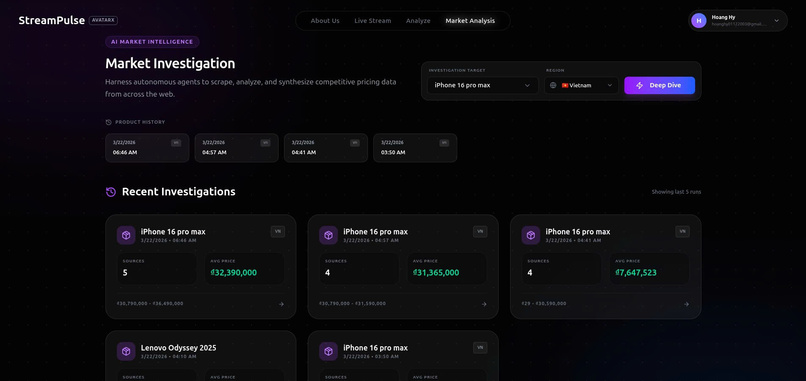 StreamPulse - AI-powered livestream – screenshot 2