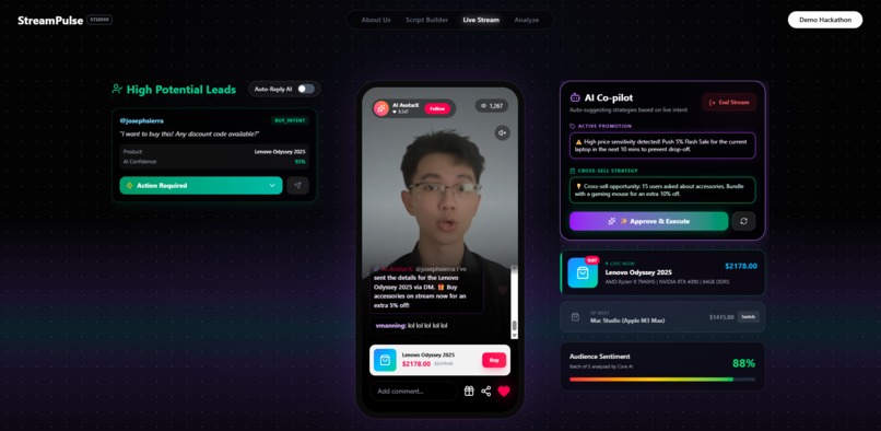 StreamPulse - AI-powered livestream – screenshot 4