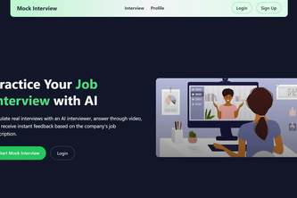 AI-Powered Mock Interview &  Smart CV Builder