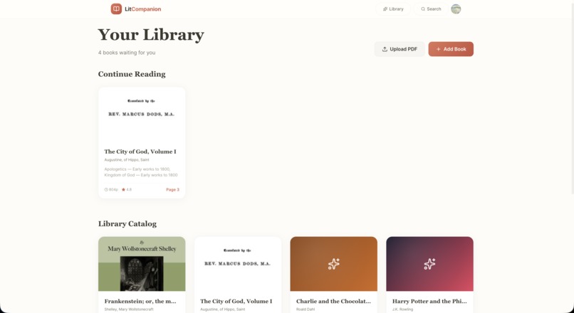 LitCompanion – screenshot 2